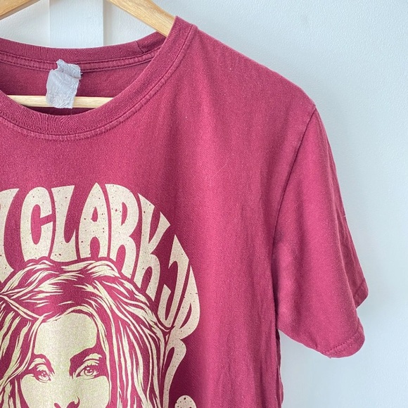 Gary Clark Jr T Shirt Red Size Large Band Crew Neck - Picture 2 of 8